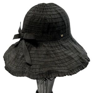 Betmar New York Women’s Wired Wide Brim Ribbed Sun Gardening Outdoors Hat OS